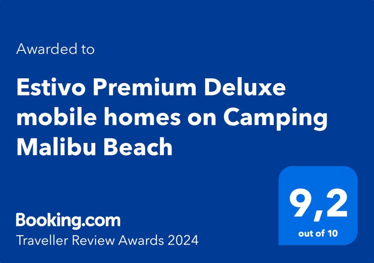 Estivo Premium Deluxe Mobile Homes On Camping Malibu Beach リド・ディ・イエゾロ エクステリア 写真